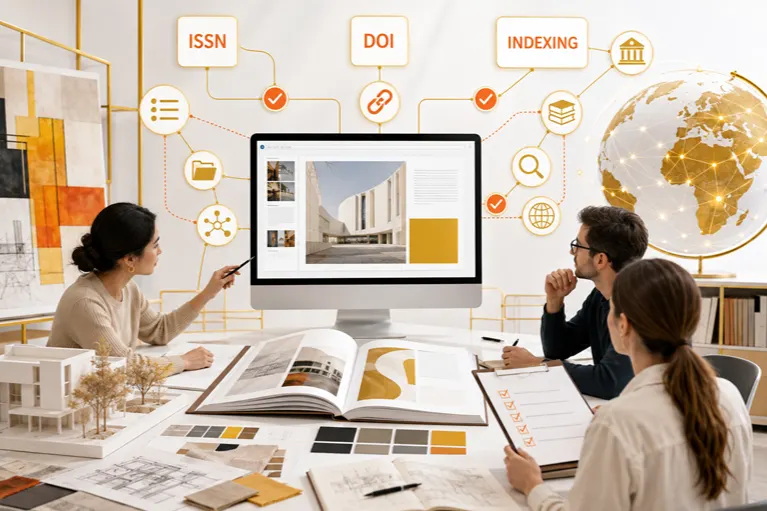 ISSN, Crossref DOI and Indexing Readiness for a New Arts, Architecture or Design Journal